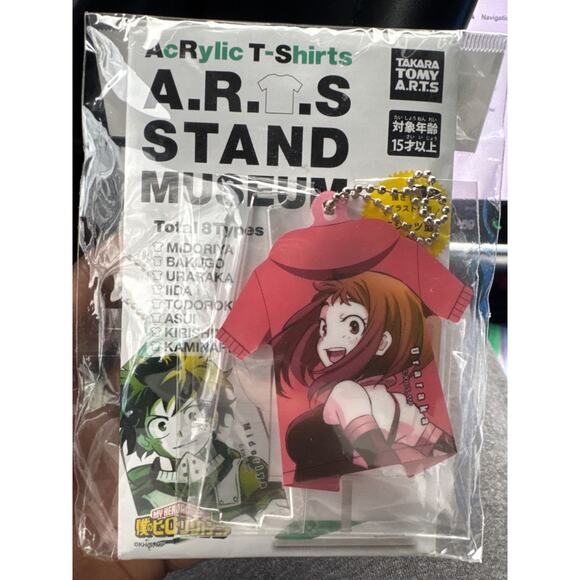 My Hero Academia Acrylic T-Shirts Keychains By Takara Tomy Arts Characters Kiri - Picture 4 of 5